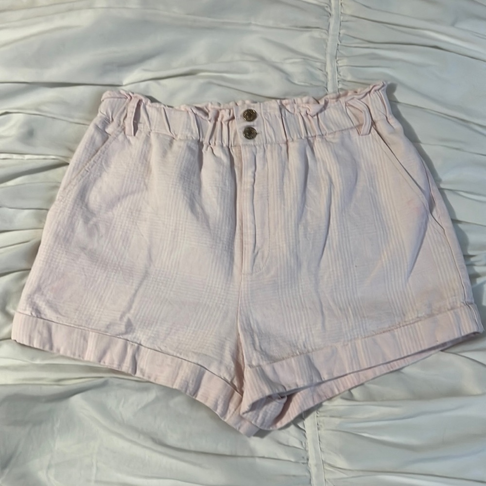 F21 Plaid Shorts